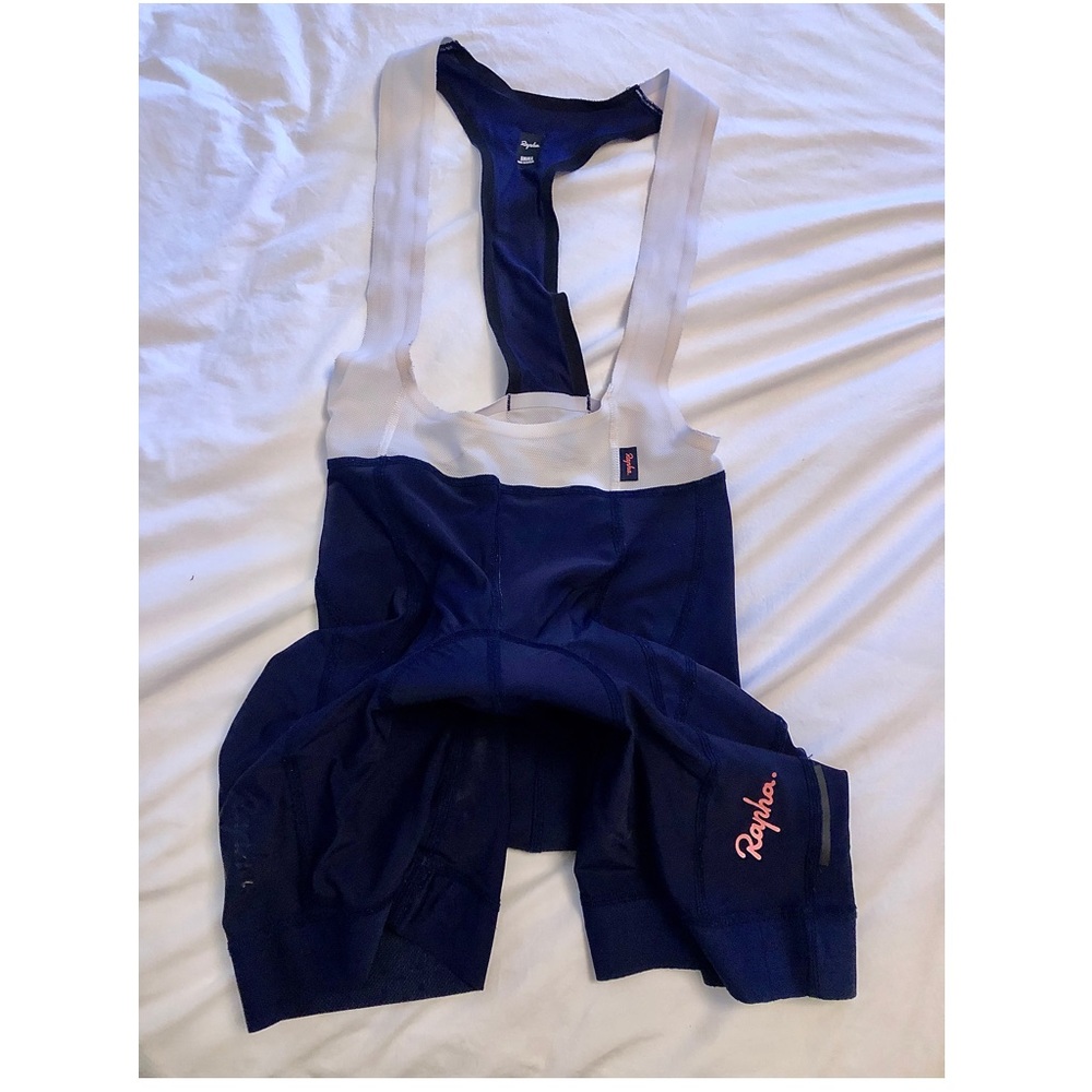 Rapha navy women's cycling bib